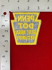 Vintage  pennsylvania Dot Rest Area Security  Sew-on Shoulder Patch   unused 