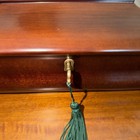 The Bombay Company Vintage 1998 Wooden Jewelry Box Green Felt 11 5x9x4   