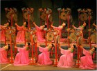   Vtg Continental Postcard Pukch um Traditional Korean Drum Dance Korea