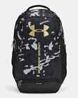 Under Armour Ua Hustle 3 0 Camo Black Metallic Gold Backpack Gym Travel School