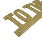 To The Bar Arrow Wall Plaque Sign Brass Alloy Tiki Bar Man Cave Restaurant Pub