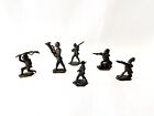 1930s Lead Mold Soldiers Toys H c  Schiercke Schneider - Vintage 6 Lead Soldiers