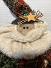 20    Primitive Santa Claus Doll Plush Shelf Sitter