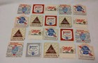 Vintage 1960 s Draft Beer Coasters Lot Of 20 Blatz Old Style Miller Pbr Pabst