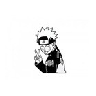 Naruto Naughty Vinly Decal Sticker For Macbook Laptop Car Window Wall Art Decor