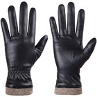 Women s Winter Leather Gloves Wool Fleece Lined Warm Thermal Touchscreen