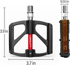 New Mountain Bike Pedals Mtb Flat Aluminum 9 16    Non Slip Sealed Bearing Bicycle