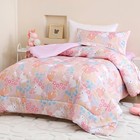 Size Light Pink Comforter Set For Kids  Boys girls  4 Toddler Cute Rabbit