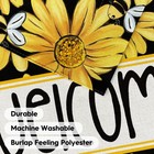 12x18 Inch Double Sided Bee Sunflower Spring Summer Garden Flag