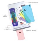 Digital Lcd Battery Tester Universal Volt Checker Aaa Aa C D 9v   Button Cell