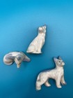 Vintage Dog Figurines German Shepards Set Of 3