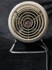 Vintage Circular Cornwall Fan Mcm Mid Century Modern Beige Works