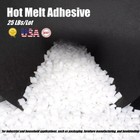 25lbs New Book Binding Hot Melt Glue Pellets For Book Binding Machine Bender Usa