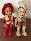 Very Rare Vintage 1950 s Cowboy   Cowgirl Knee Huggers 11 Inches Elves - Japan
