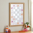 60pcs Craft Square Mirror Mosaic Tiles 2  For Diy Projects Crafts Decorations