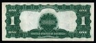 1899  1 Large Size Beautiful Crisp Xf  Black Eagle Silver Certificate 
