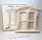 Vtg Houseworks Dollhouse Miniature  5027 Ornate Double Window 1 12 Or 1 6 Nip