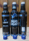 2025 Nfl Bud Light Kickoff Detroit Lions Aluminum 16oz Beer Can  Go Lions  