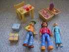 Fisher Price Sweet Streets Accessories Furniture Dolls Mixed Lot   Polly Pocket