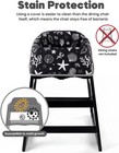 Mamatepe Reusable Baby High Chair Cover With Strap Pads   2-point Harness  Water