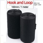 4 Inch Nylon Tactical Patch Hook Loop Fastener 1 Yard For Crafts