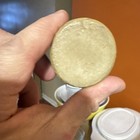 Stoneware Beige Brown Ink Bottle Antique Collectible Pre-1900 Vintage Bottle