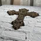 13  Resin Ornate Decorative Hanging Wall Christian Cross Rustic Vintage Style