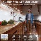 4-pack Motion Sensor Led Cabinet Lights  Dimmable  Wireless  Magnetic