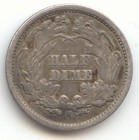 1869-s Seated Liberty Half Dime  Vf-xf