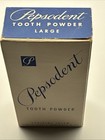 Vintage Sealed Pepsodent Tooth Powder 4 Oz W  Box Contains Irium Nos 1940s 1950s