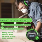 Prohear 027 Am Fm Radio Headphones With Digital Display  25db Nrr  Safety Ear Pr