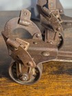 Rare Antique Samuel Winslow 2-wheel Inline Skates 1878 Prototype Full Function 