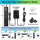 Hygger Aquarium Heater Fish Tank Submersible For 15-280 Gal Freshwater Saltwater