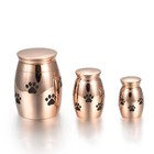 1pcs Small Keepsake Urn For Human Ashes Mini Urn Stainless Steel Ashes Holder Ur