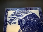Antique New Hampshire Old Man Of The Mountain  Tile