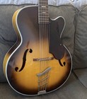 1960s Harmony H-1310 Archtop Acoustic Guitar Super Clean