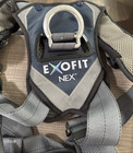 3m Dbi-sala 1113347 Exofit Nex tm  Rescue Full Body Harness  Lg  420 Lb   New