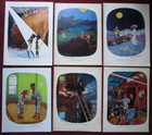 Huge Lot Of 50 Diff Buck Brown Full Magazine Page Risqu   Comic Cartoon Art