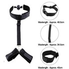 Adult Hand Mouth Ball Neck Ankle Restraint Sex Toy Sm Handcuff Collar Cuffs