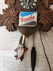 Vintage frostie Root Beer soda Pop Clock Sign Advertising rare  