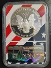 2018 W Proof Silver Eagle Ngc Pf70 Ultra Cameo Congratulations Set Flag Core 