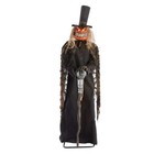 7 Ft Gruesome Grounds Animated Led Guardian Of The Gourds Halloween Animatronic