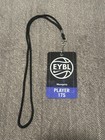 2026 Nike Eybl Player Credential Tag Pass With Lanyard