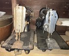 Two Antique Singer Sewing Machines 