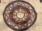 Vtg Polynesian Tapa Bark Cloth Hawaii Fiji Samoa Tahiti Pacific Islands 40 X 48