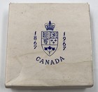 1867-1967 Canada Confederation Dollar Silver Coin   A90342