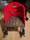 Baby Chicco Caddy Hook On High Chair Red -flat Fold 6-36 Months 37 Lbs
