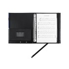 Muqing Large Black Choral Music Folders  3 Ring Choir Music Bin    Fast Usa Ship