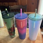 Lot Of Three Starbucks Tumblers