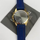 Bulova Marine Star Series B 97b168 Blue Dial Silicone Strap Men s Quartz Watch